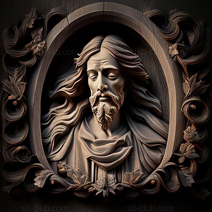 3D model st jesus (STL)